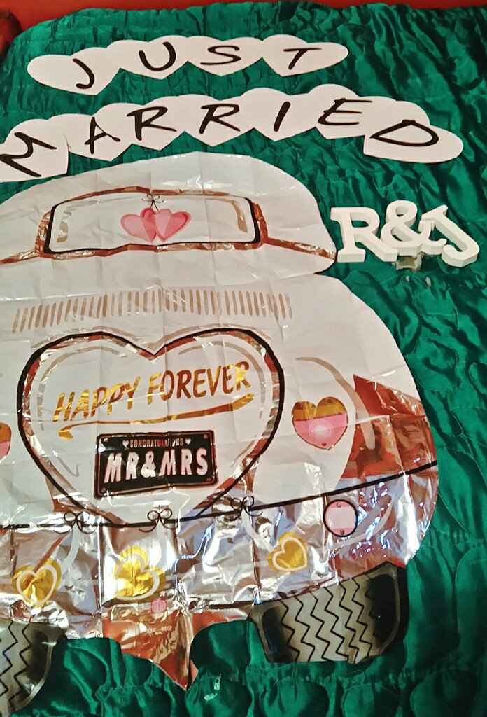 Compritas adelantadas para la decoración del carro - 1