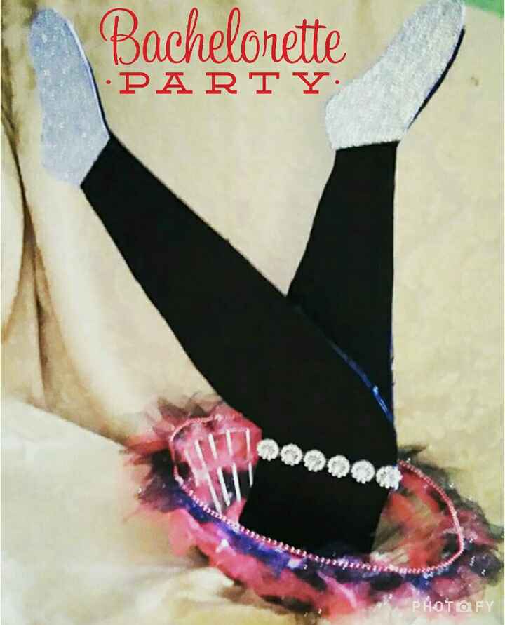  Centros de mesa ~ bachelorette party - 1