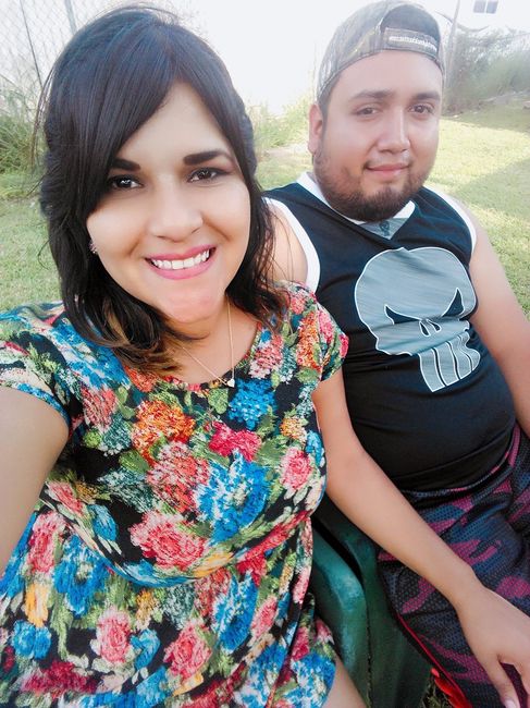 Mi Amor & yo festejando pascuas