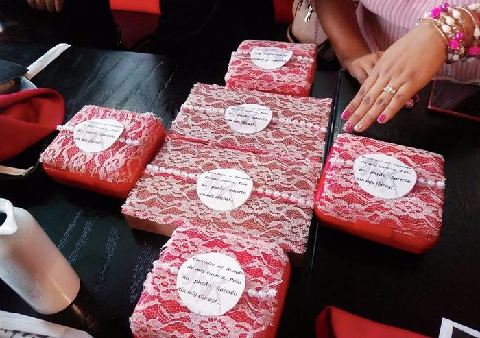 Los detalles para mis damas