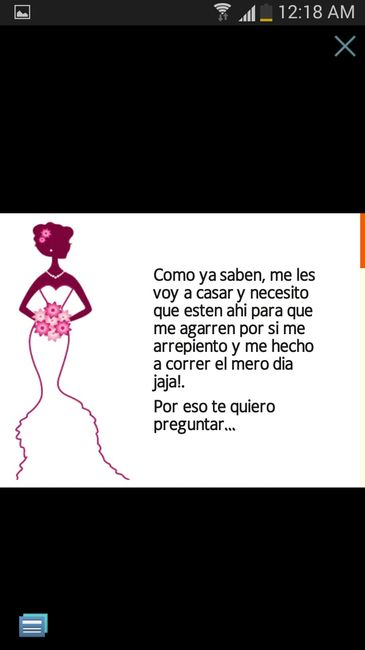 Mi invitacion para las damas de honor :) - 2