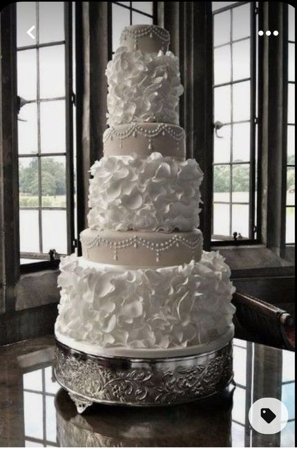 ¿De qué color será tu pastel de boda? 7