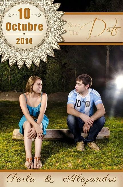 Usaste foto para anunciar el compromiso?? - 2