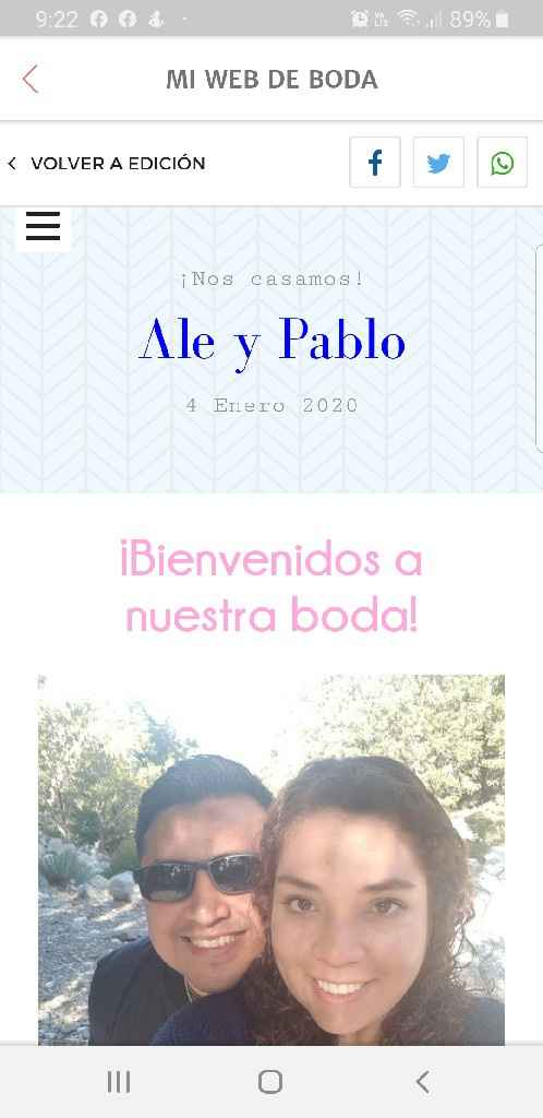 Descubre la Web de boda - 1