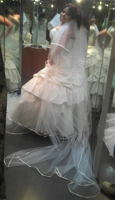 mi velo tipo catedral creo jiji