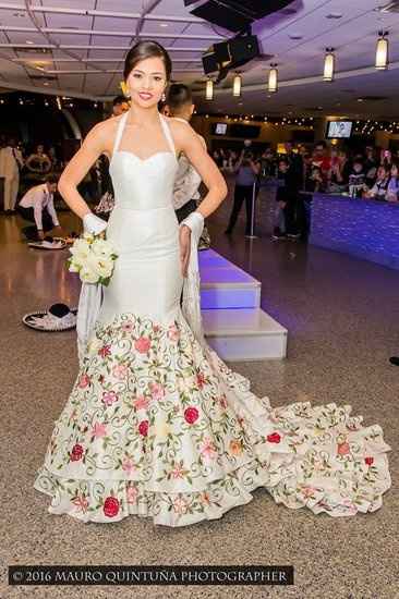 Ame este vestido para boda mexicana - 1