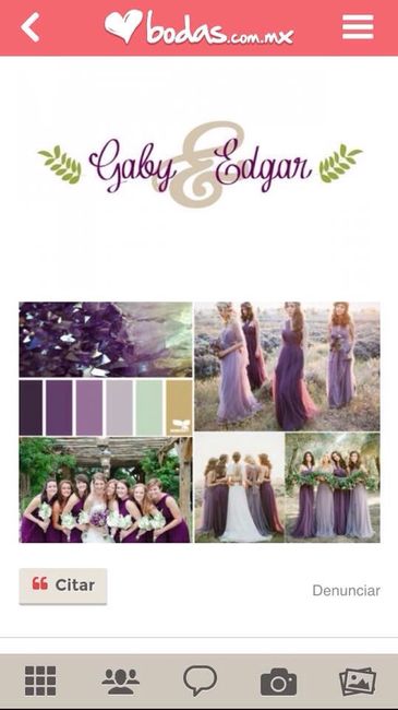 Combinación con el color morado - 2