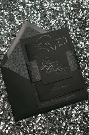 Invitaciones color oscuro - 4