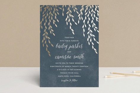 Invitaciones color oscuro - 6