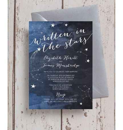 Invitaciones color oscuro - 7