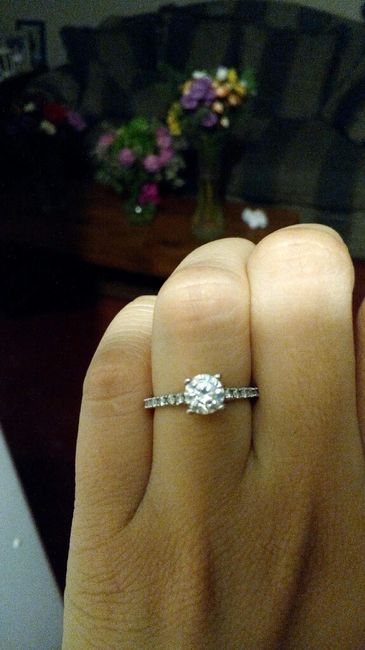Presuman su anillo jeje - 1