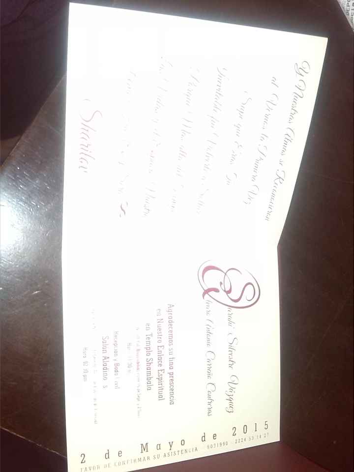 Les comparto mis invitaciones!!! - 4