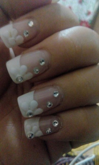 Diseño de uñas para novias - 1