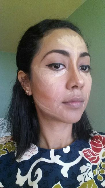 Maquillaje contouring - 1