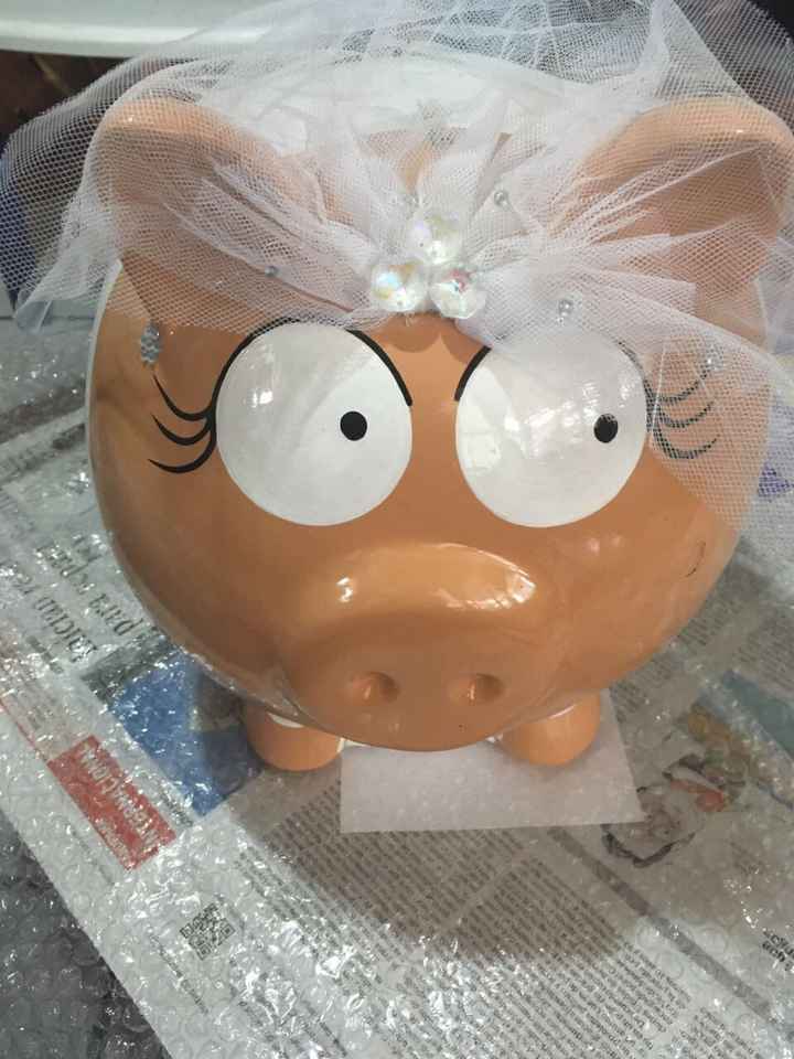 Alcancias en nuestra boda - 1