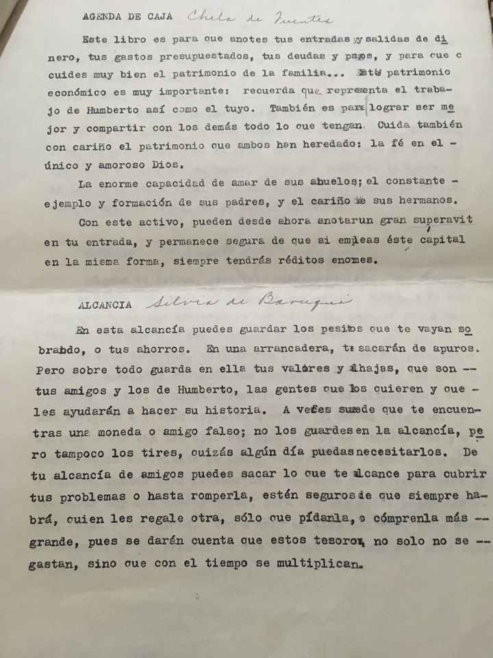  Despedida: Herencia de la Abuela. - 7