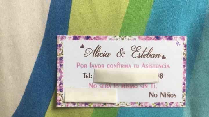  tarjetas para confirmar - 1