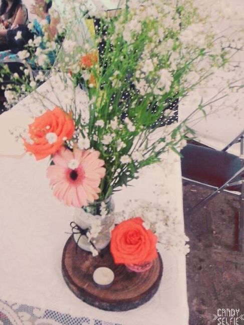 DIY centros de mesa