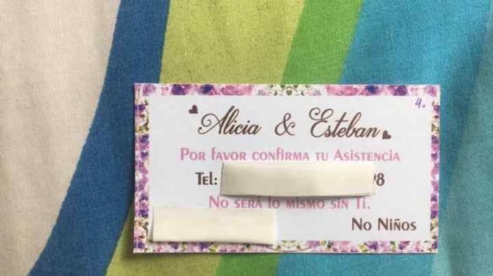  tarjetas para confirmar - 1