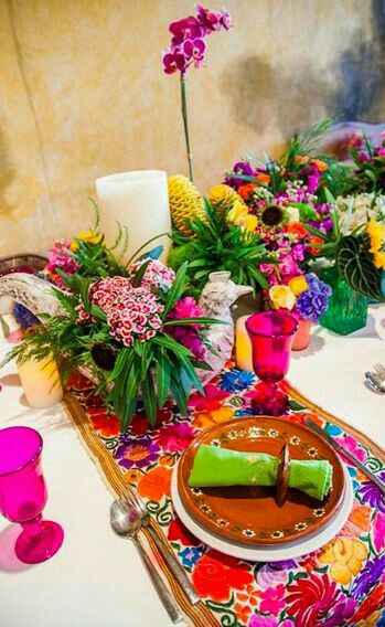 Las flores de mis centros de mesa 😍 - 3