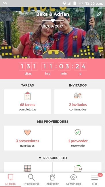 Que marca tu contador?? 👰🏻 cuantos días te faltan? 💍 - 1