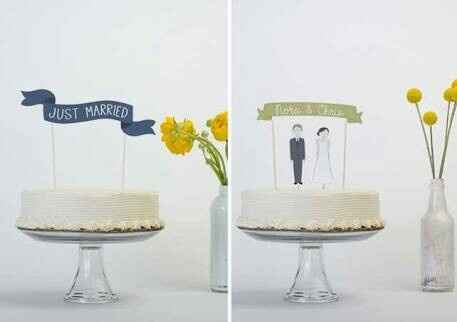 Cake toppers - 5