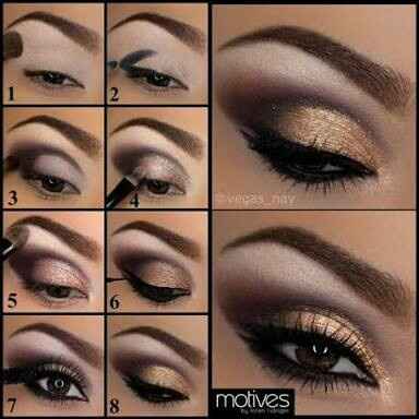 Maquillaje para ojos cafes - 7