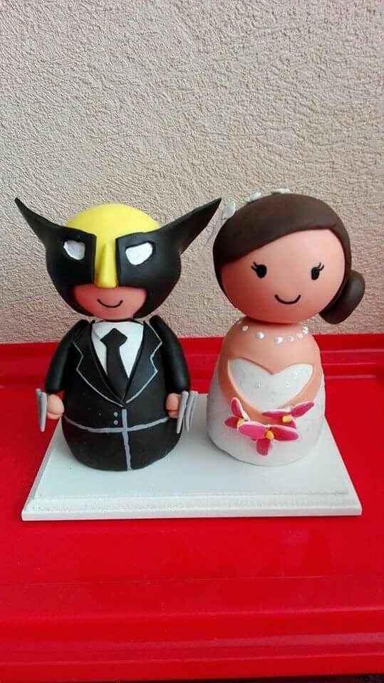 Novios para pastel - 1