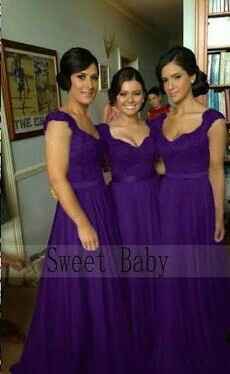 Boda en morado denme ideas por favor - 4