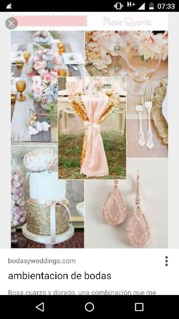 Temática vintage rosa cuarzo - 4