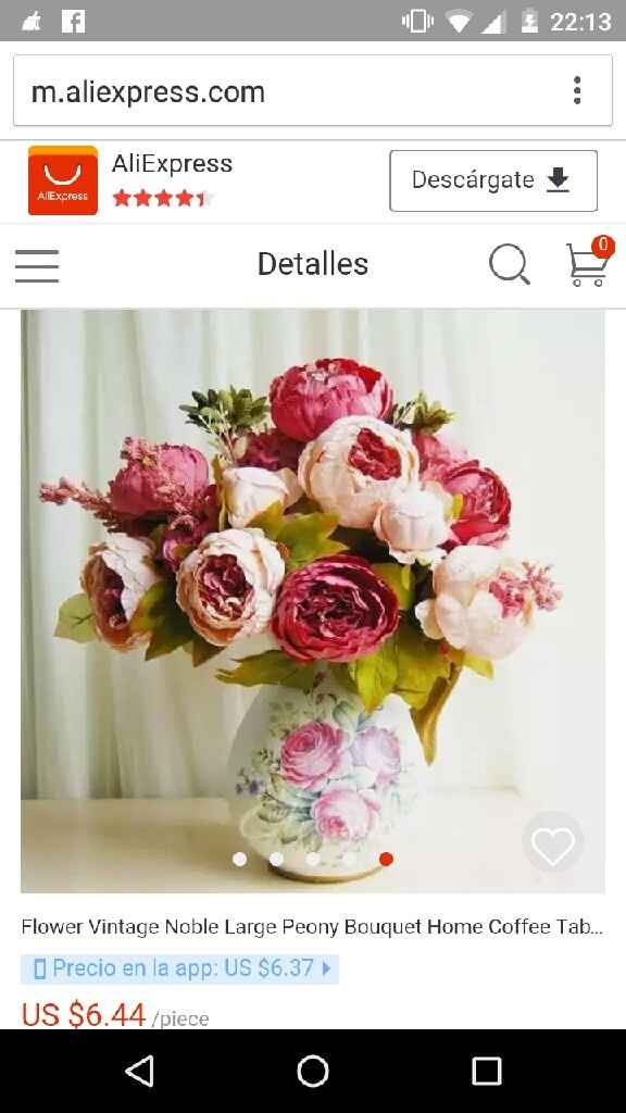 Hermosas ustedes tendran un ramo artificial??? y con pedreria??? - 2