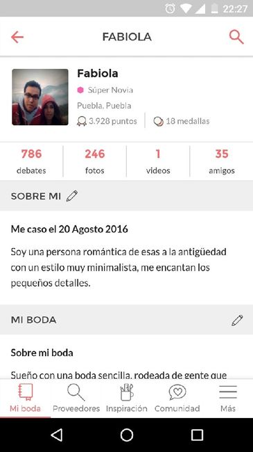 Niñas cuanto tiempo tienen el la comunidad y son novias categoría?! - 1