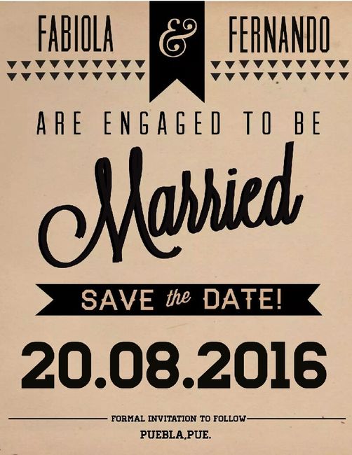 Save the date - 1