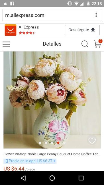 Hermosas ustedes tendran un ramo artificial??? y con pedreria??? - 1