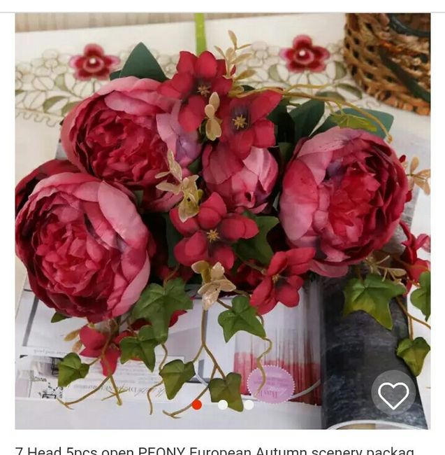 10 ramos con peonias cual es tu favorito??? - 1