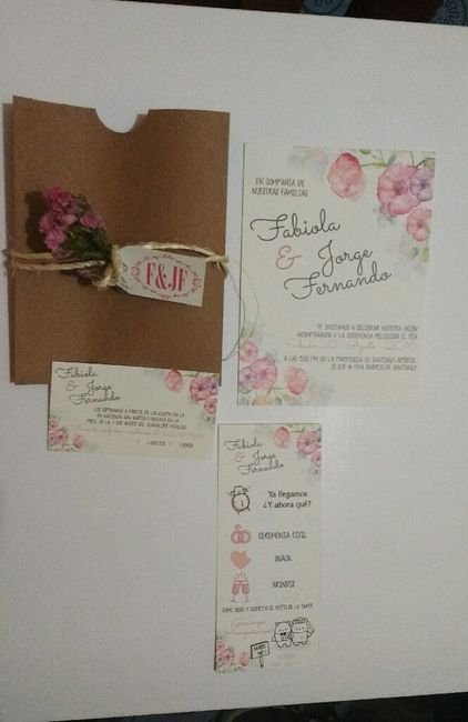 Mis invitaciones , al fin ? - 5