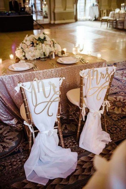 Decoración sillas de novios. - 8