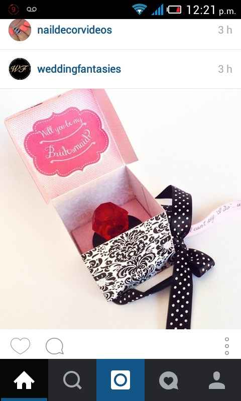 ¿como hicieron sus invitaciones para las damas? - 1