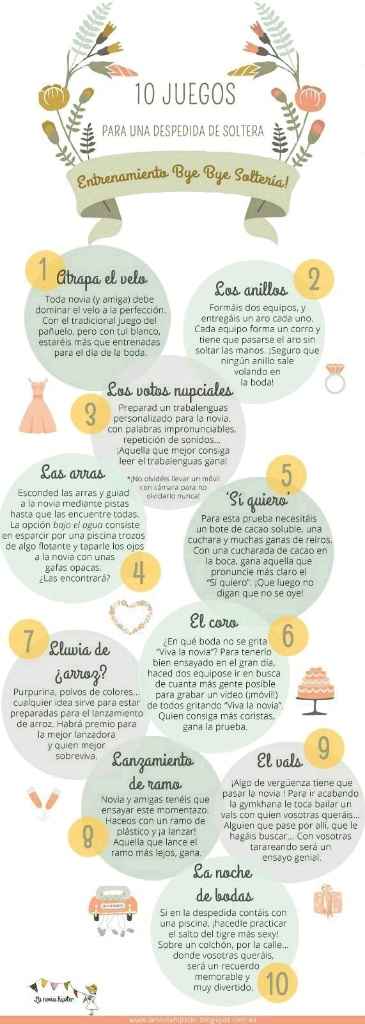 Juegos para la despedida de soltera - 1