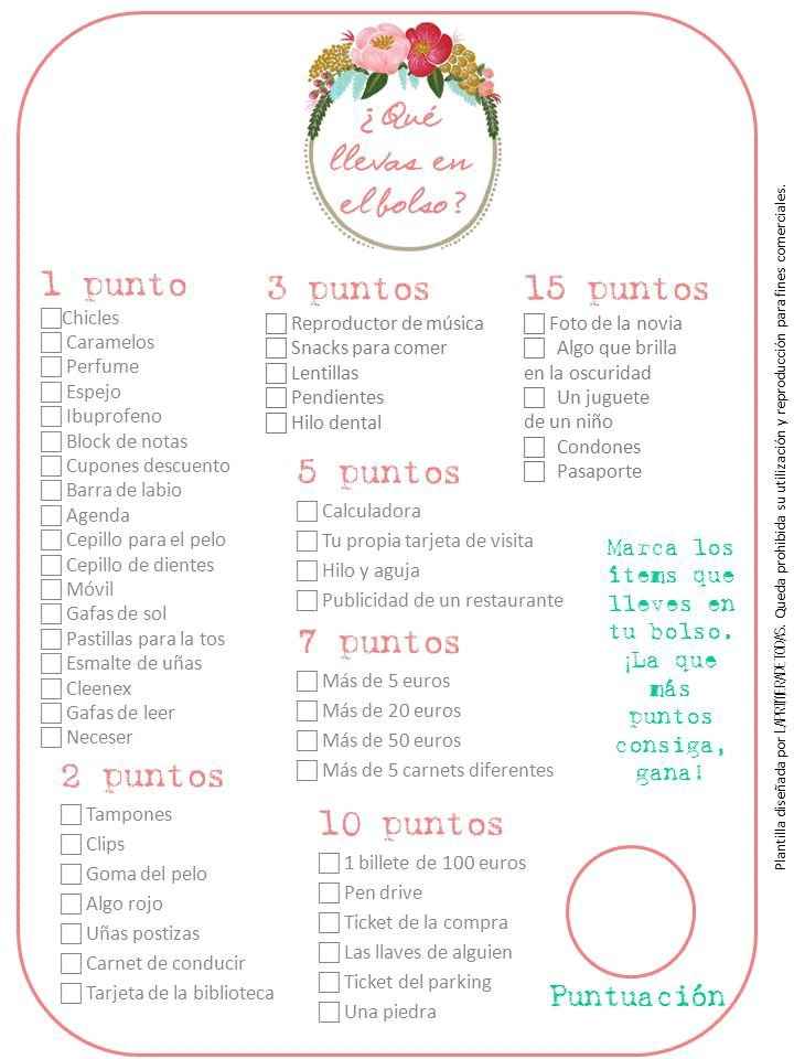 Juegos para la despedida de soltera - 2