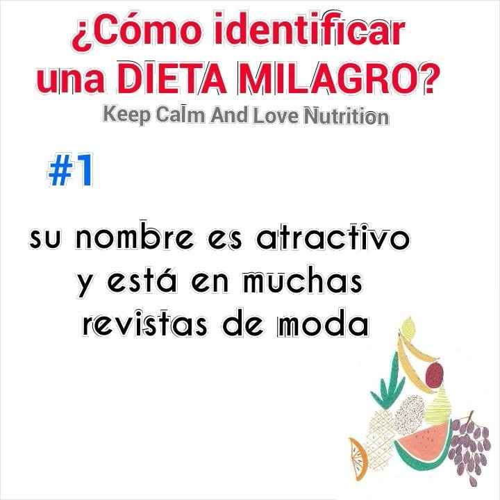 Dieta milagro 1