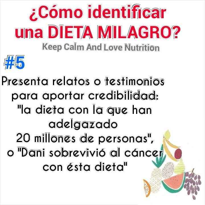 Dieta milagro 5