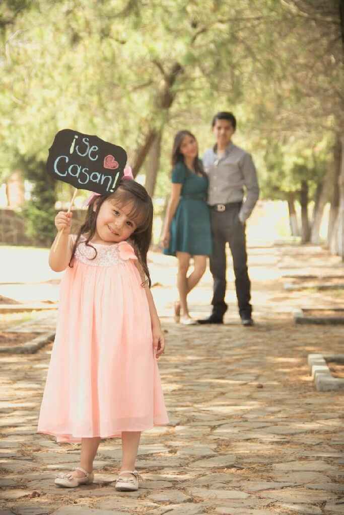 Ideas para un "save the date" con hijos - 1