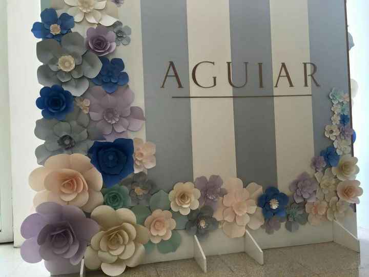 Decoración con flores gigantes de papel?? - 1