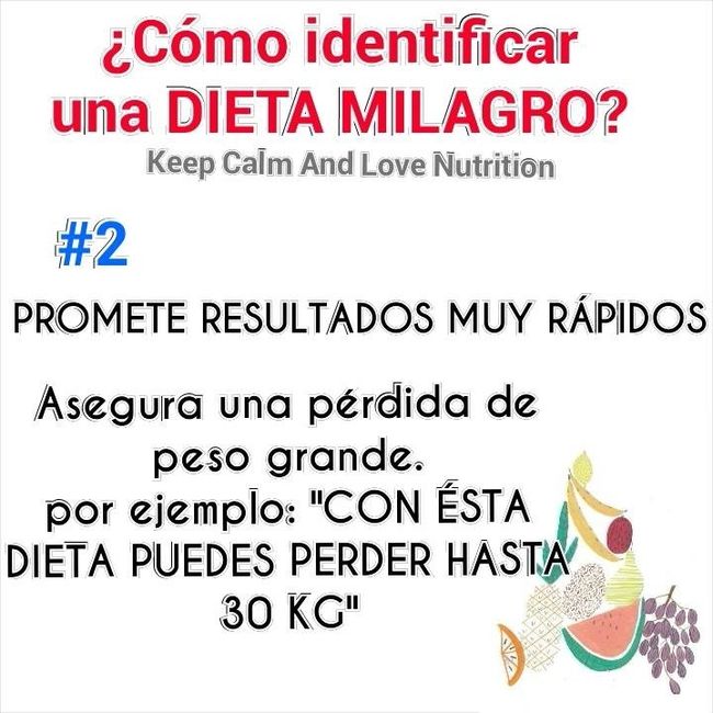 Dieta milagro 2