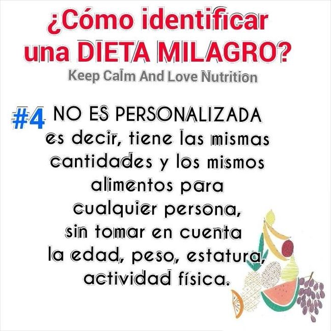 Dieta milagro 4