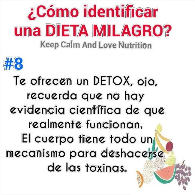 Dieta milagro 8