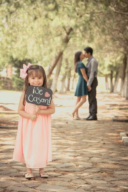 Ideas para un "save the date" con hijos - 1