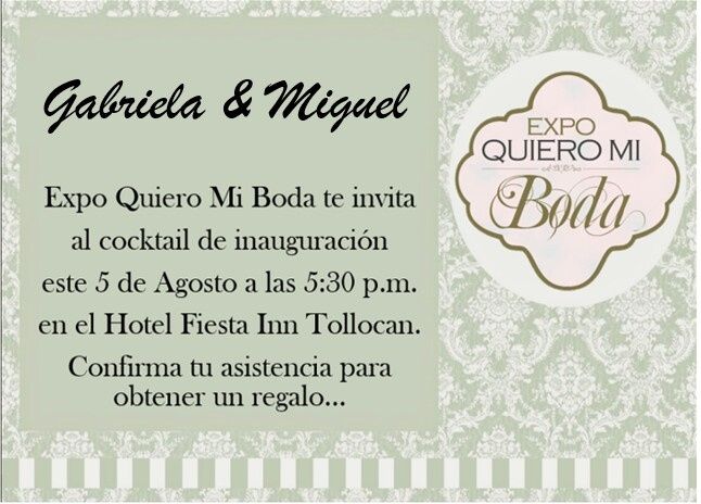 Boda 11:11... cocktail expo quiero mi boda - 1