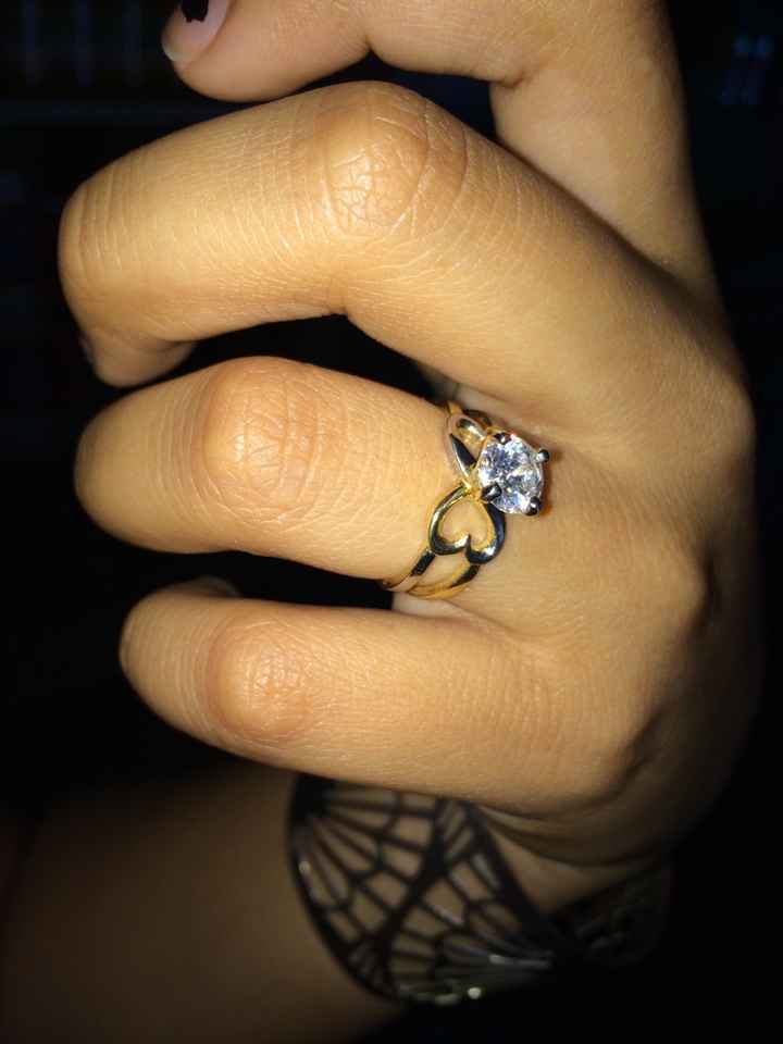 Nuestros anillos de compromiso - 1
